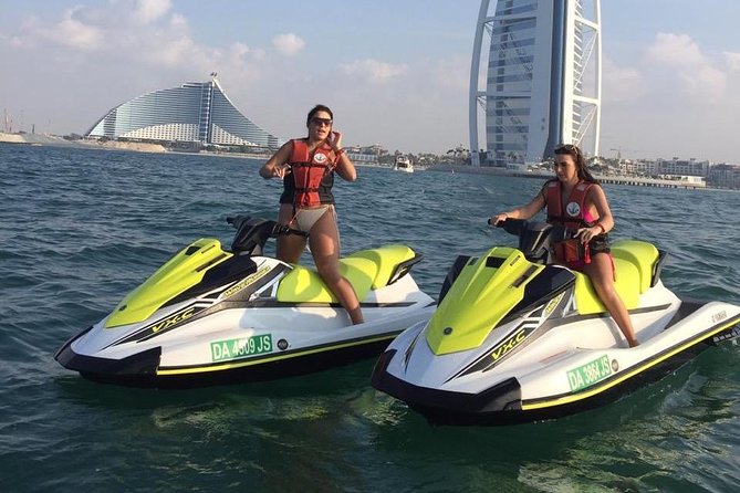 1-Hour Jet Ski Tour – Burj Al Arab, Atlantis, & Dubai Skyline - Speed, turns, and photo stops