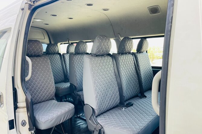 10 - 12 Seater Toyota Haice Tourist MiniVan Rental Dubai - A private van built around your day