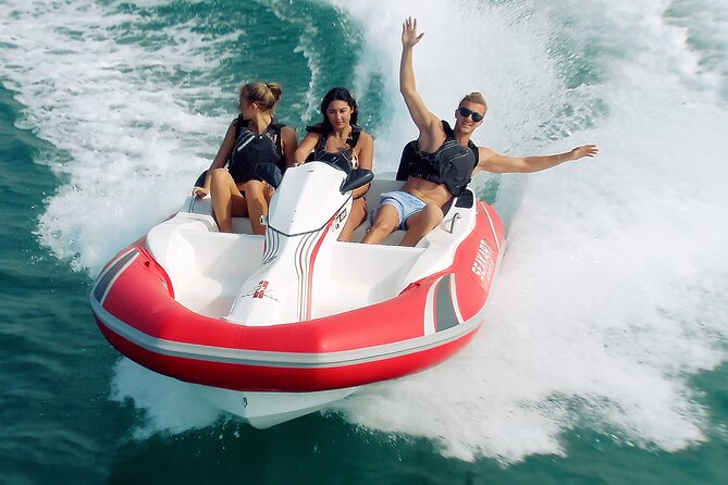 120 MINUTES Dubai Private Self-Drive SeaKart Jet Ski Boat Tour - Taking the wheel from Dubai Harbour