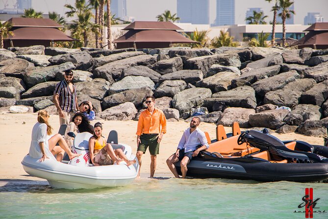 120 MINUTES Dubai Private Self-Drive SeaKart Jet Ski Boat Tour - Swimming, photos, and the right pace