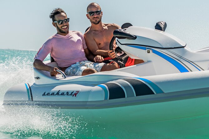 120 MINUTES Dubai Private Self-Drive SeaKart Jet Ski Boat Tour - Who will enjoy this most
