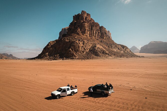 2-Day Jordan Guided Tour Petra, Wadi Rum and Dead Sea - The road from Petra to Wadi Rum