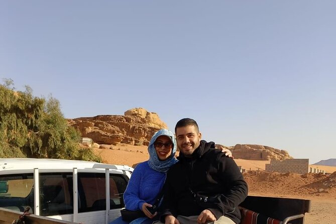 2 Days Tour of Petra, Wadi Rum, and Dead Sea from Amman - Floating at the Dead Sea