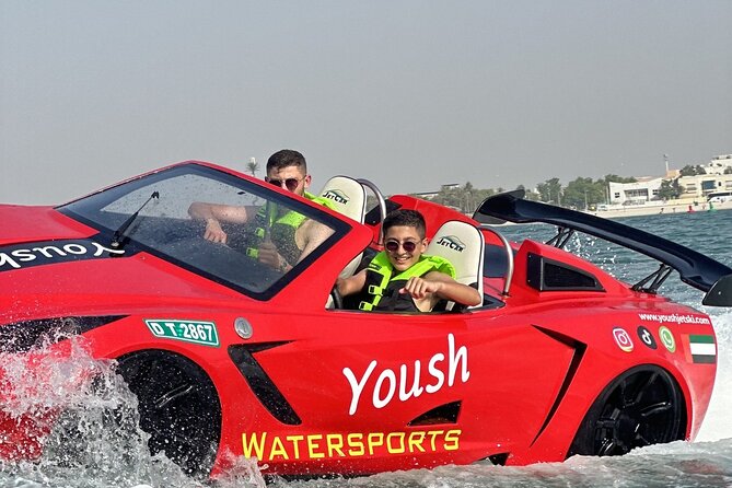 30Min Jetcar Dubai with Burj Al Arab Views-Free Ice Cream - Key points to know before booking