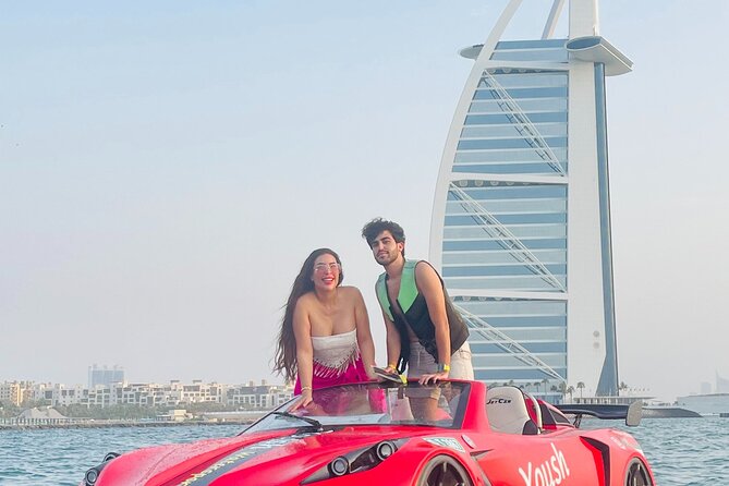 30Min Jetcar Dubai with Burj Al Arab Views-Free Ice Cream - Photos, videos, and the free ice cream