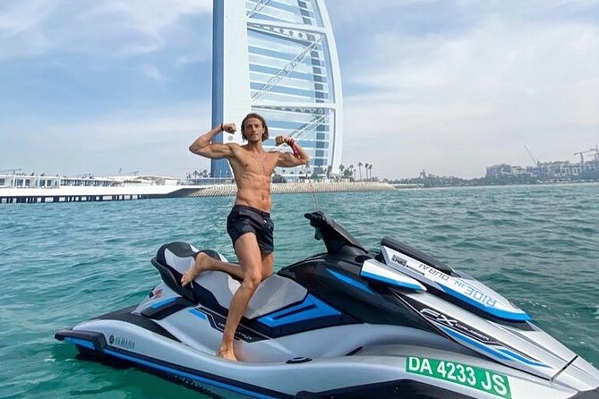 30mins Burj Al Arab Jetski Tour - Views Along Jumeirah Beach and Kite Beach