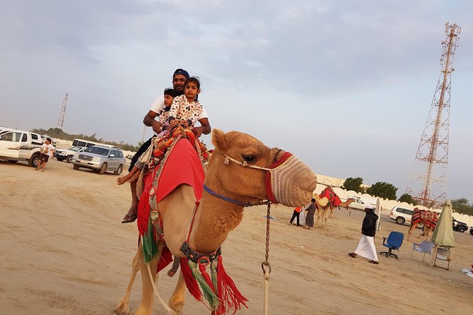 4 Hour Desert Safari, Camel Ride & Inland Sea Beach - Arabic tea and coffee at the desert camp