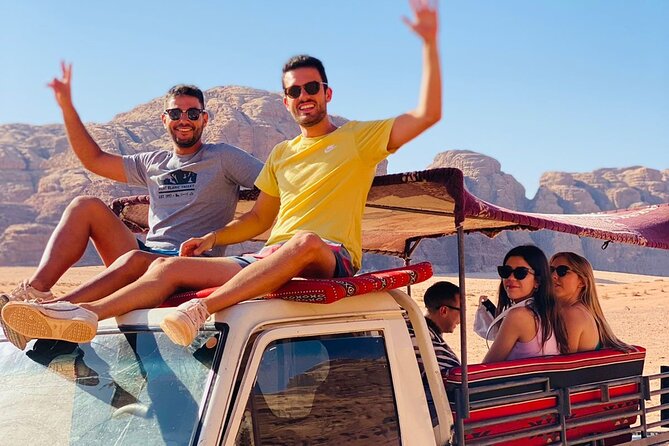 4 Hour Jeep Tour (morning or sunset) - Wadi Rum Desert Highlights - Khazali Canyon’s ancient markings