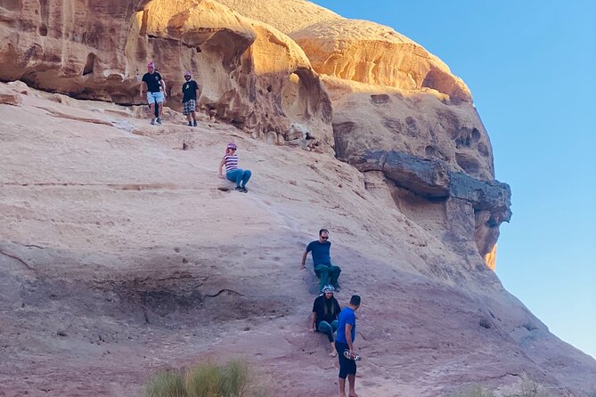 4 Hour Jeep Tour (morning or sunset) - Wadi Rum Desert Highlights - Umm Fruth Rock Bridge and the photo climb