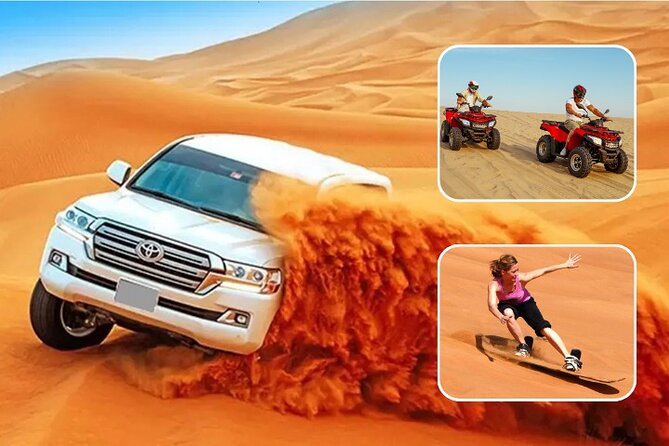 4 Hour Morning Desert Safari with Camel Ride & Sand Boarding - Red dunes without giving up a full Dubai morning