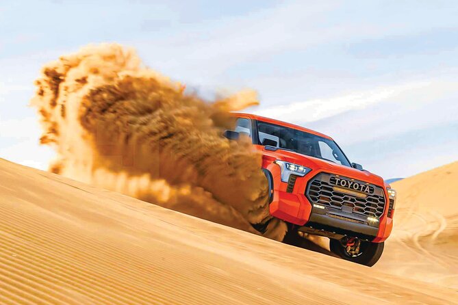 4 Hour Morning Desert Safari with Camel Ride & Sand Boarding - The drive from Dubai to Lahbab
