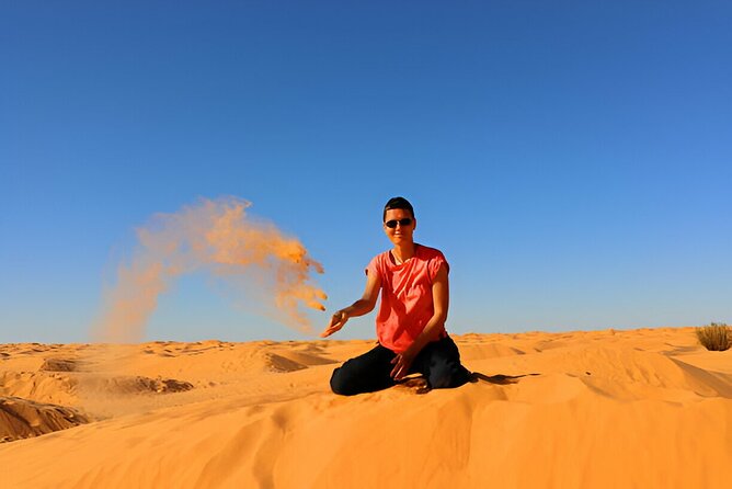 4 Hour Morning Desert Safari with Camel Ride & Sand Boarding - Dune bashing on the high red dunes