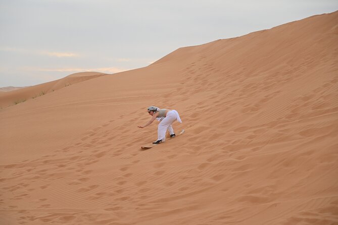 4 Hour Morning Desert Safari with Camel Ride & Sand Boarding - Restrooms and the ride back to Dubai