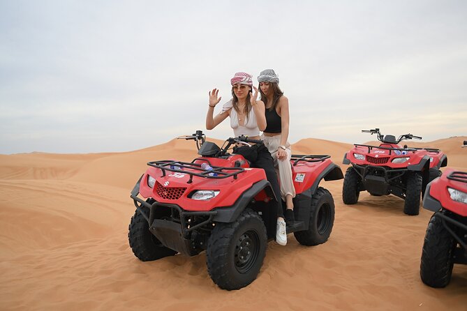 4 Hour Morning Desert Safari with Camel Ride & Sand Boarding - First stop: arriving at the Lahbab desert