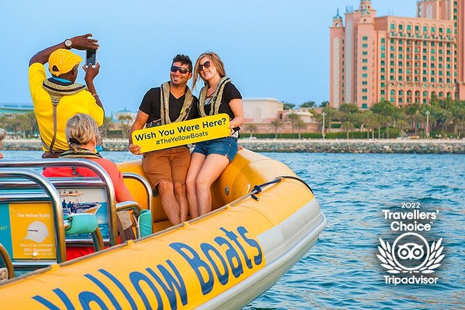 45-Minute Thrilling Speedboat Tour to Atlantis Hotel - What the 45-minute ride feels like