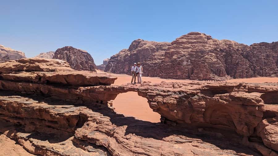 4Hour Jeep Tour (Morning or Sunset) Wadi Rum Desert Highligh - What you get for $48