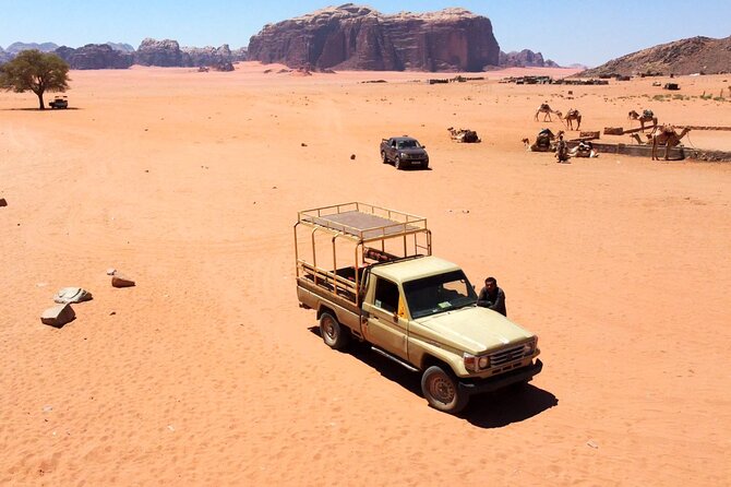 4x4 Full-Day Desert Tour - A full day among Wadi Rum’s sandstone walls