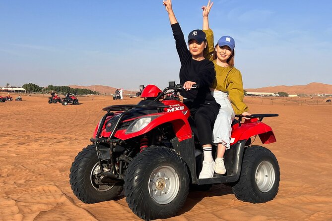 4x4 Self-Drive Quad Bike Safari with Camel Riding - From Dubai hotels to open desert