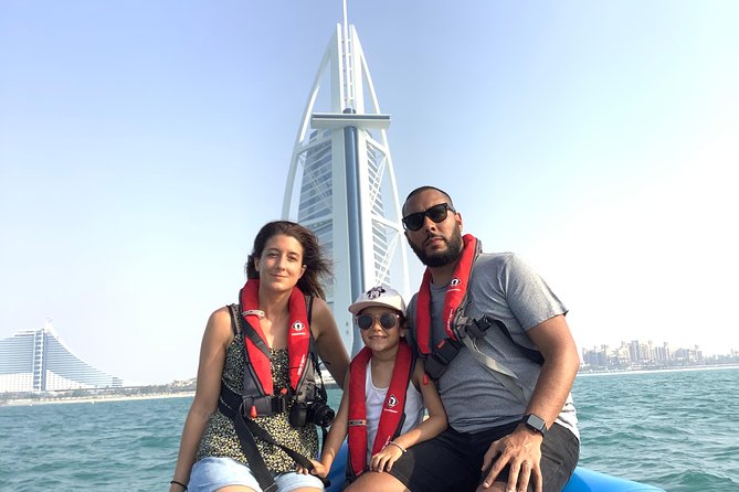 90-Min Speed Boat: Burj Al Arab, Atlantis, Ain Dubai & Ice Cream! - Crossing the Palm to Atlantis