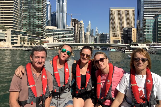 90-Min Speed Boat: Burj Al Arab, Atlantis, Ain Dubai & Ice Cream! - Seeing Dubai Marina from the water