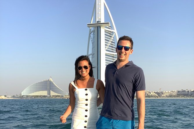 90-Min Speed Boat: Burj Al Arab, Atlantis, Ain Dubai & Ice Cream! - Where the Burj Khalifa fits in