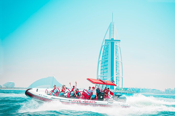 90 Mins Speedboat Tour Dubai Marina JBR Atlantis and Burj Al Arab - Dubai Marina is the right place to begin