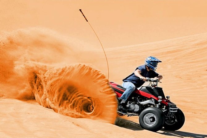 90-Minutes Quad Biking Tour From Dubai - Riding across Dubai’s golden dunes