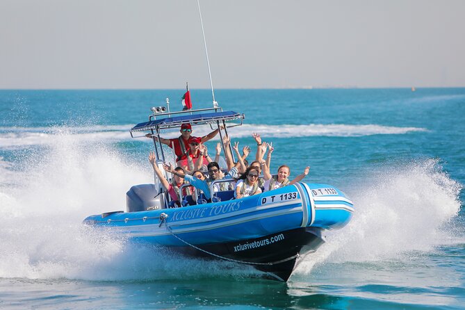 90 Minutes Speedboat Tour: Marina, Atlantis, Palm & Burj Al Arab - Burj Al Arab and Dubai’s most recognizable sail