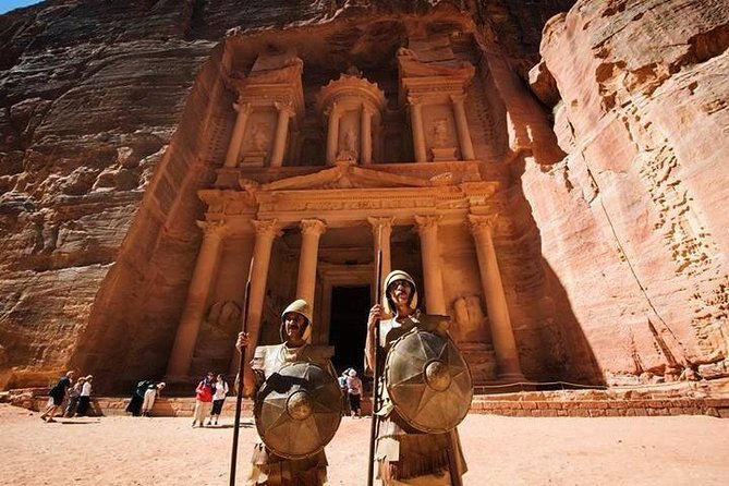 A Full Day Trip To Petra From Amman - Walking through the Siq to the Treasury