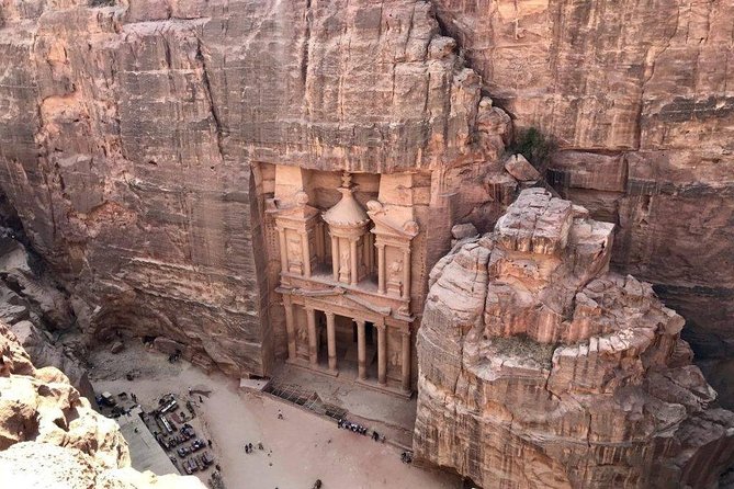 A Full Day Trip To Petra From Amman - The Colonnaded Street and Qasr al-Bint