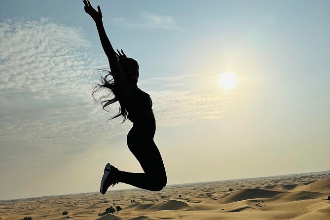 Abu Dhabi: 4x4 Desert Safari and Sandboarding. - The included 30-minute quad-bike ride
