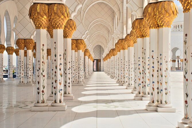 Abu Dhabi City, Sheikh Zayed Mosque & Ferrari World Tour with Transfers - A quick look at Emirates Palace