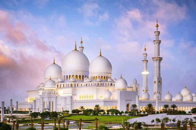 Abu Dhabi City Tour in 4x4 Private Vehicle, Dubai Pickup Option - Sheikh Zayed Grand Mosque: allow your best hour here