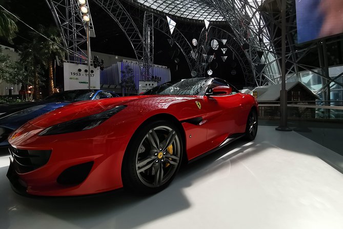 Abu Dhabi City Tour Including Ferrari World Tickets from Dubai - Capital Gate, royal palaces, and the Corniche