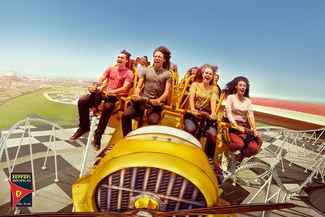 Abu Dhabi City Tour Including Ferrari World Tickets from Dubai - Four hours at Ferrari World Yas Island