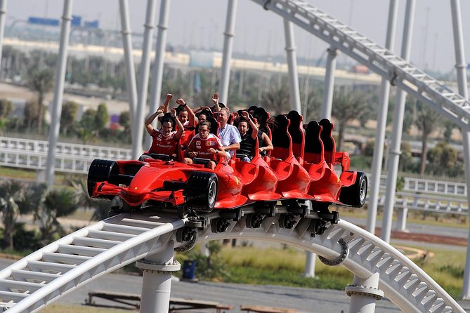 Abu Dhabi City Tour with Ferrari world Combo - Ferrari World on Yas Island: four hours of speed and bright color