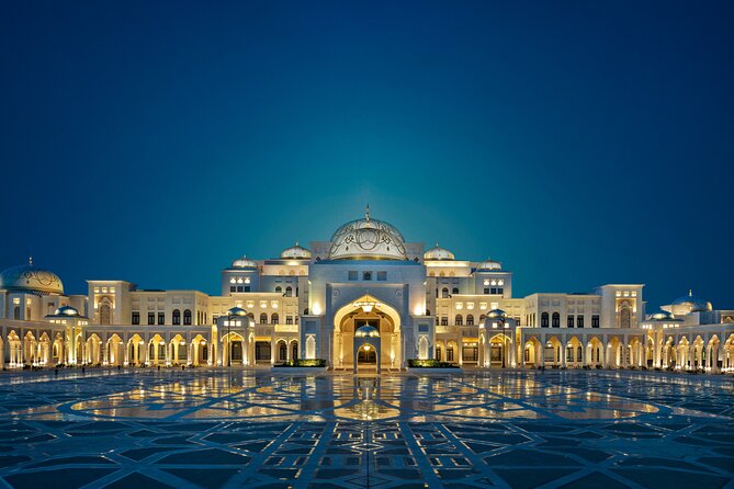 Abu Dhabi City Tour with Qasr al Watan With Free Shuttle Transfer - Ferrari World and Yas Island: a quick look, not a theme-park day