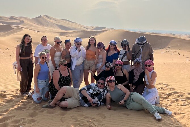 Abu Dhabi Desert Safari Tour with Shows & Buffet Dinner - A short camel ride, not a desert trek