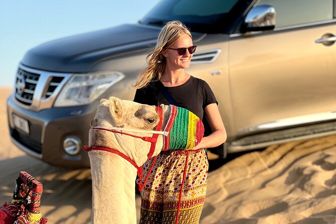 Abu Dhabi Desert Safari Tour with Shows & Buffet Dinner - Adventure Gate Camp and the first hour