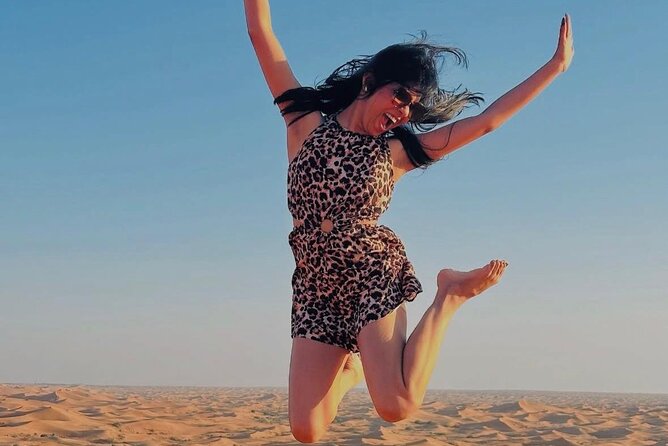 Abu Dhabi Desert Safari with Live Entertainment and Live BBQ - Belly dancing, Tanura, and the fire show