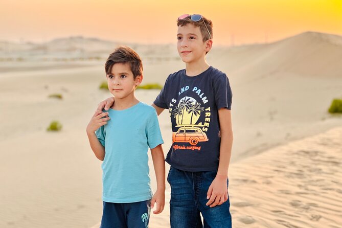 Abu Dhabi Desert Safari With Live Shows And BBQ Buffet Dinner - Camel riding and the first taste of camp life