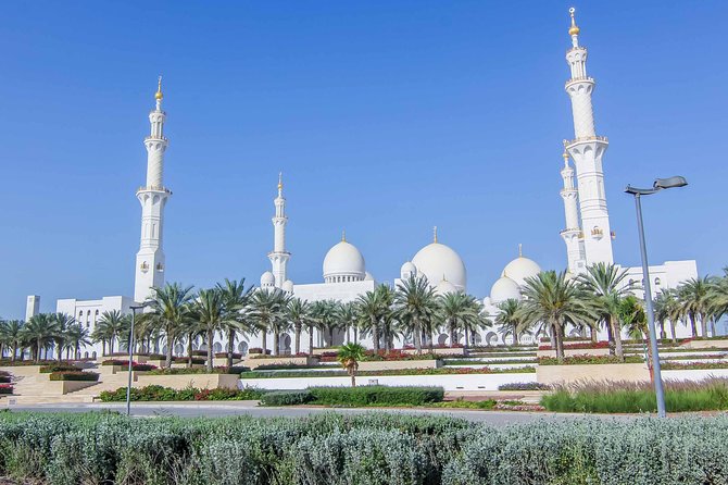 Abu Dhabi Full-Day City Sightseeing Tour from Dubai - Yas Island and the Ferrari World photo stop