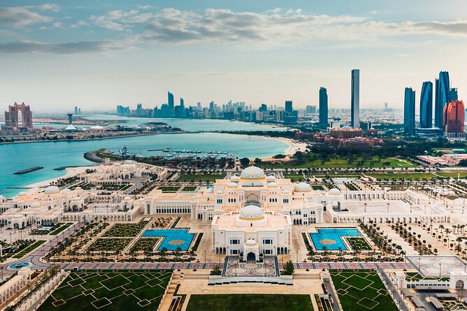Abu Dhabi Full Day Tour & Heritage Village from Dubai with Lunch - Saadiyat Island, Corniche, and Abu Dhabi from the Coach