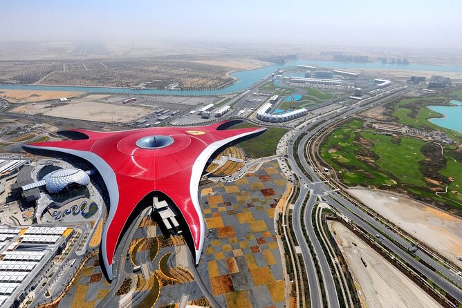 Abu Dhabi Guided City Tour With Ferrari World Tickets From Dubai - Sheikh Zayed Grand Mosque, the day’s essential stop