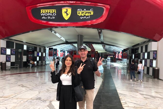 Abu Dhabi Guided City Tour With Ferrari World Tickets From Dubai - Capital Gate and the drive through central Abu Dhabi