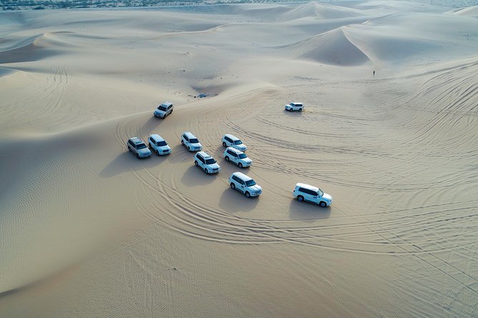 Abu Dhabi Half Day Desert Safari - Leaving Abu Dhabi for the dunes
