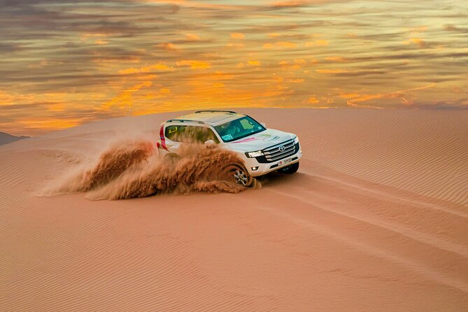Abu Dhabi Morning Desert Safari: 4x4 Dune Bashing, Camel Ride and Sandboarding - Leaving Abu Dhabi at 7:30 a.m.