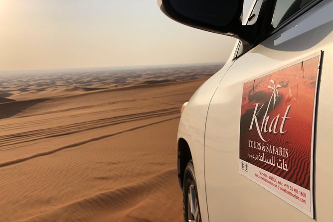 Abu Dhabi morning desert safari - Private car - What dune bashing feels like