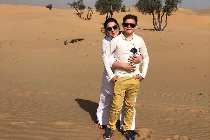 Abu Dhabi morning desert safari - Private car - Photo stops, refreshments, and possible camel sightings
