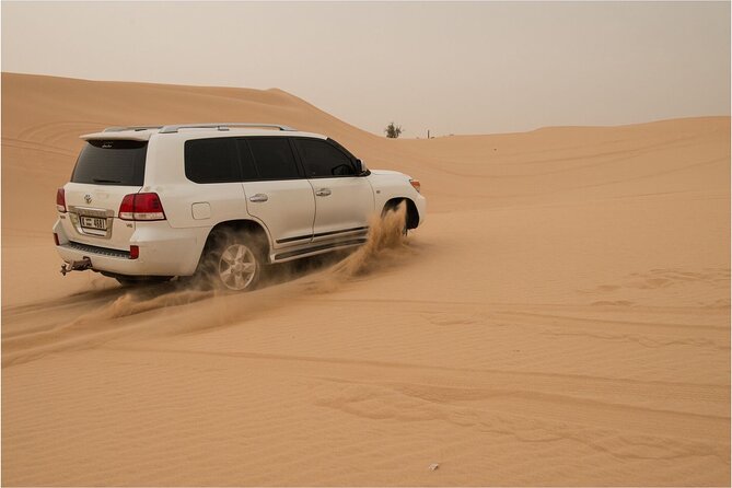 Abu Dhabi morning desert safari - Private car - The drive from Abu Dhabi to Al Khatim
